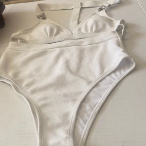 Cupshe bikini set with silver hardware
